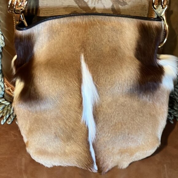 Bobby Schandra's One-of-a-Kind Designer Antelope Purse. Designer Autographed - Picture 3 of 8